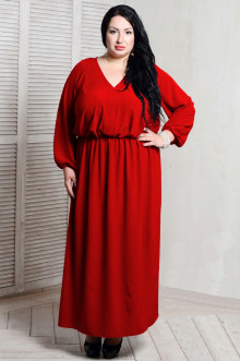 Платье 054802 ЛаТэ (Красный)