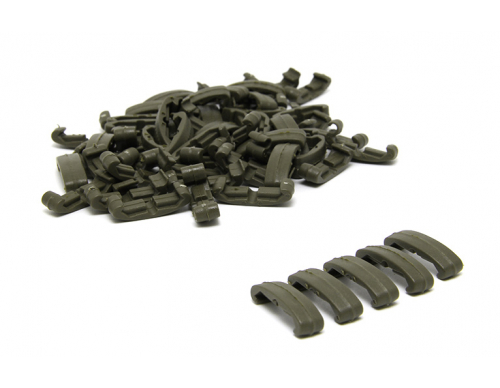 Клипса на цевье RIS (60 шт.) Olive